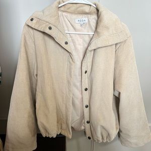 Tan jacket